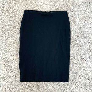 H&M Black pencil skirt